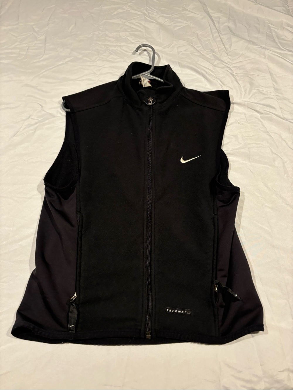 Nike Therma-FIT Texas Longhorns Men's Vest Size Small Black Full Zip Packable